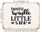 DECORATIVE METAL SIGN - Twinkle Twinkle Little Star - 2 - Vintage Rusty Look